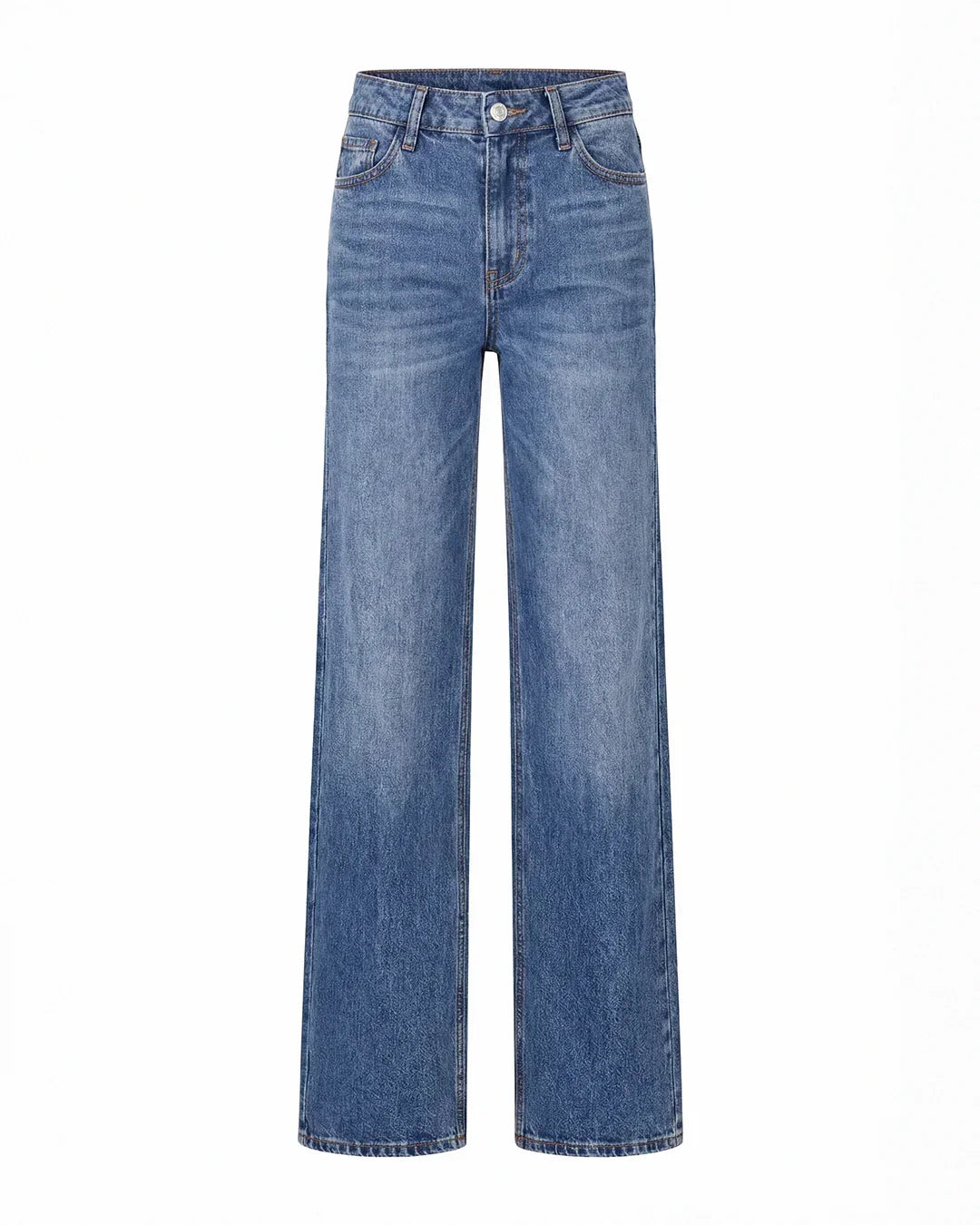 Remerie Mid Rise BBL Wide Leg Jeans