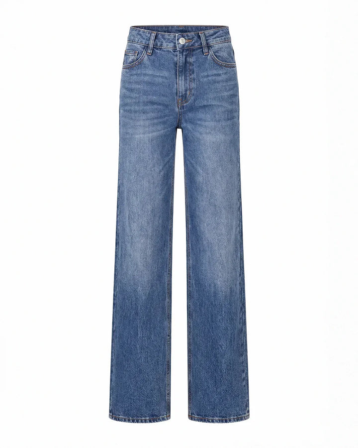 Remerie Mid Rise BBL Wide Leg Jeans