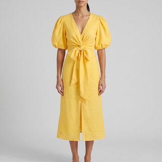 Siena V-Neck Sleeve Dress