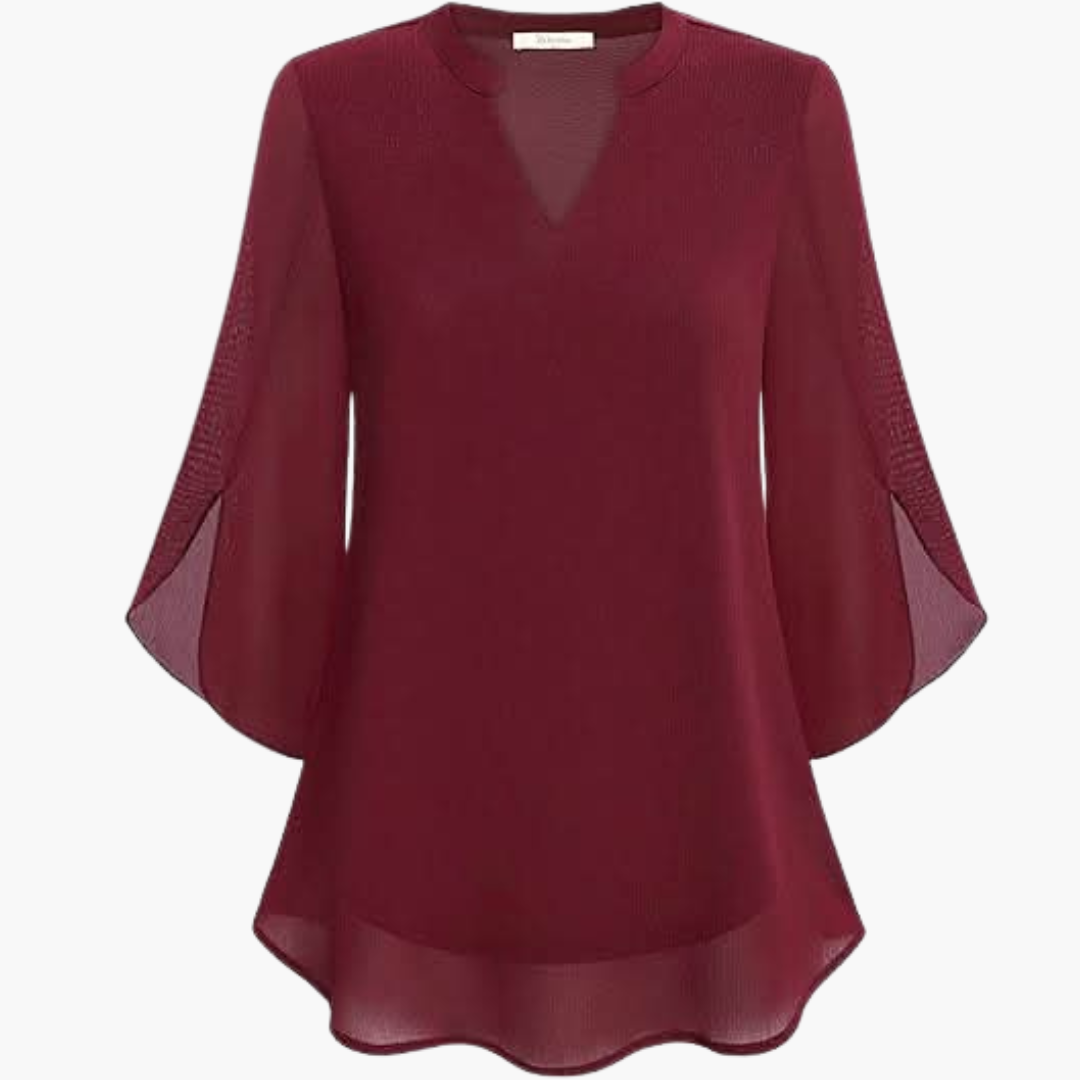Georgia Stylish Layered Blouse