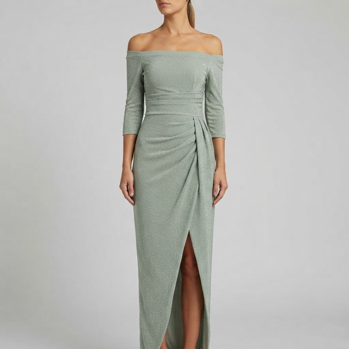 Eirian Off Shoulder Gala Dress