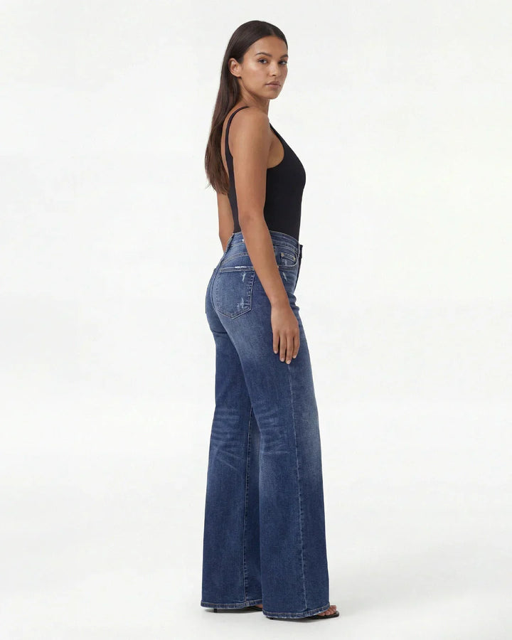 Remerie Mid Rise BBL Wide Leg Jeans