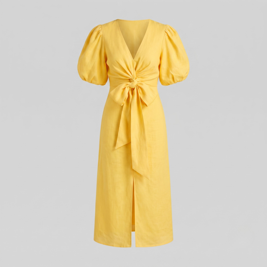 Siena V-Neck Sleeve Dress