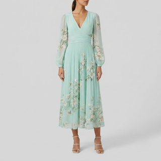 Willow Flowing Floral Midi Dress