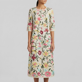 Anastasia Floral Pattern Dress