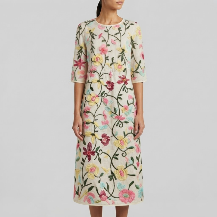 Anastasia Floral Pattern Dress