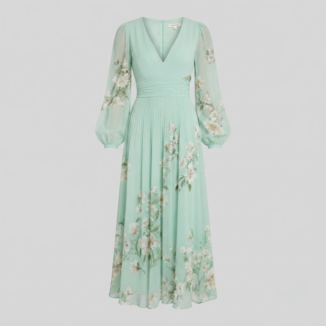 Willow Flowing Floral Midi Dress