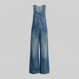 Jessica Denim Overall Jumpsuit
