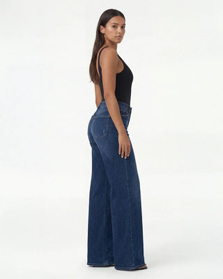 Remerie Mid Rise BBL Wide Leg Jeans