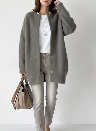 Charlotte Long Cashmere Cardigan