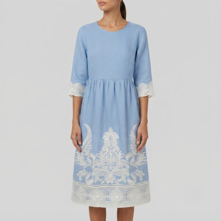 Anastasia Floral Pattern Dress