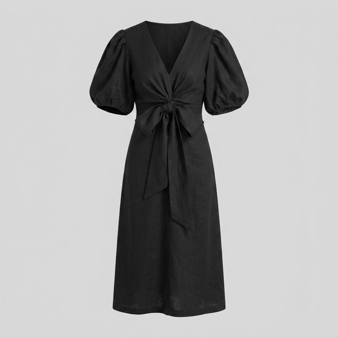 Siena V-Neck Sleeve Dress