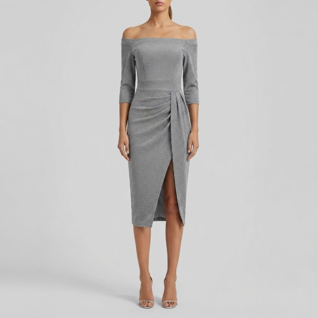 Eirian Off Shoulder Gala Dress