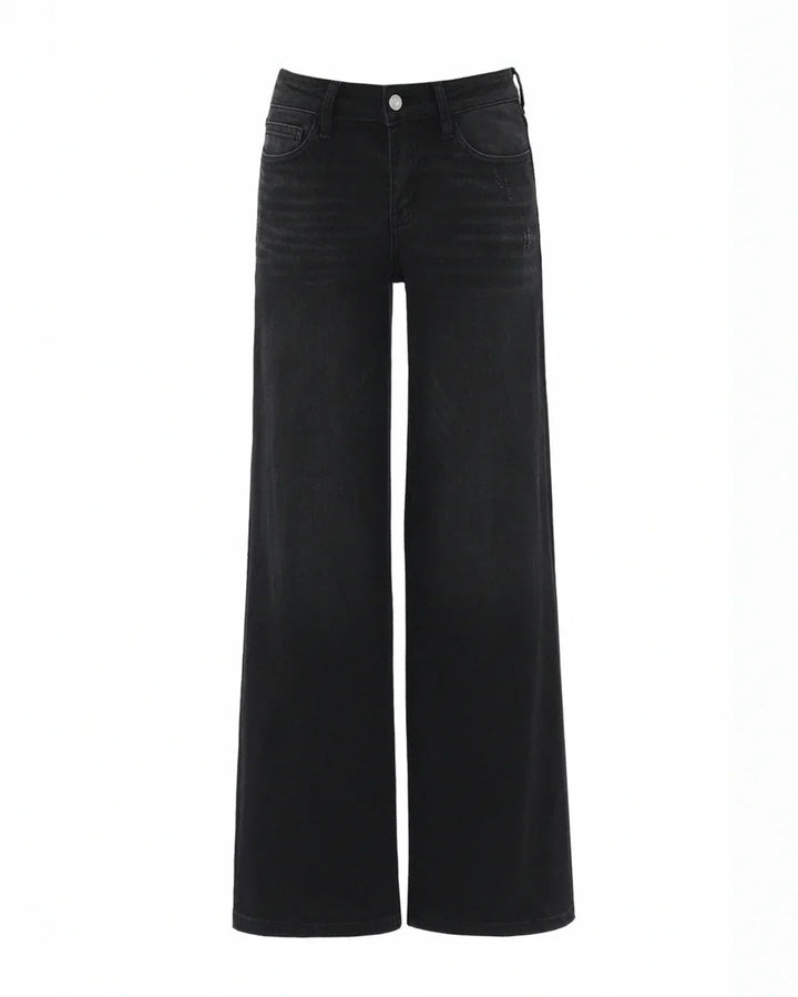 Remerie Mid Rise BBL Wide Leg Jeans