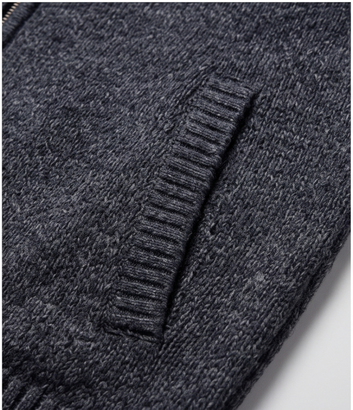Ravino Zip-Up Cardigan