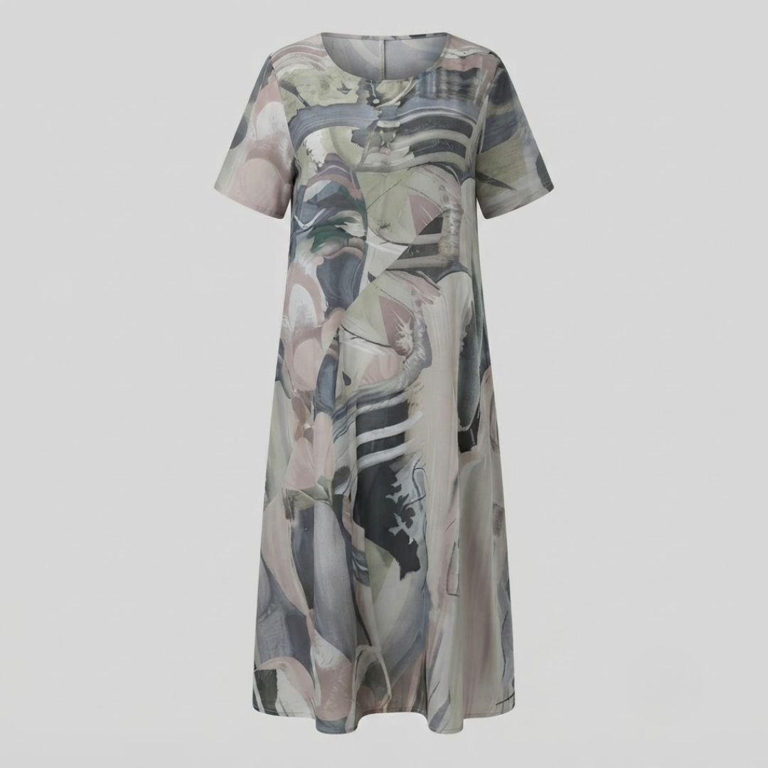Heather Comfortable Floral Dress