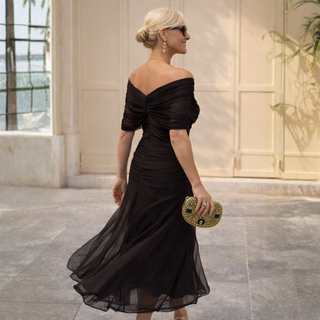 Lydia Off Shoulder Maxi Dress