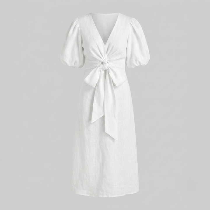Siena V-Neck Sleeve Dress