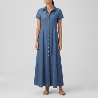 Lakelyn Long Denim Dress