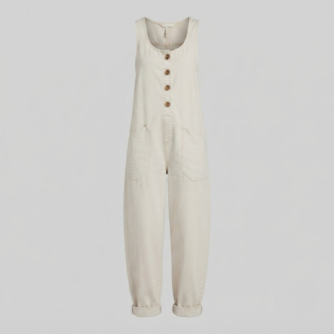 Jessica Denim Overall Jumpsuit