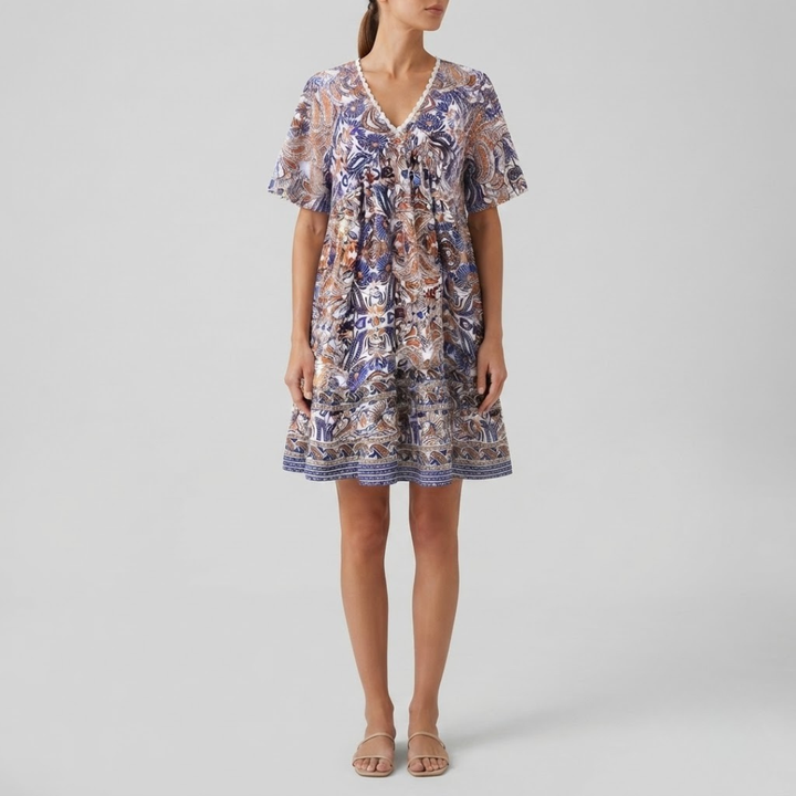 Marie Boho Swing Dress