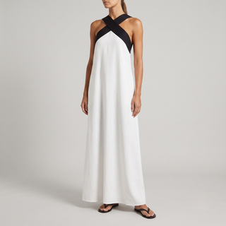 Ruby Breathable Crossed Maxi Dress