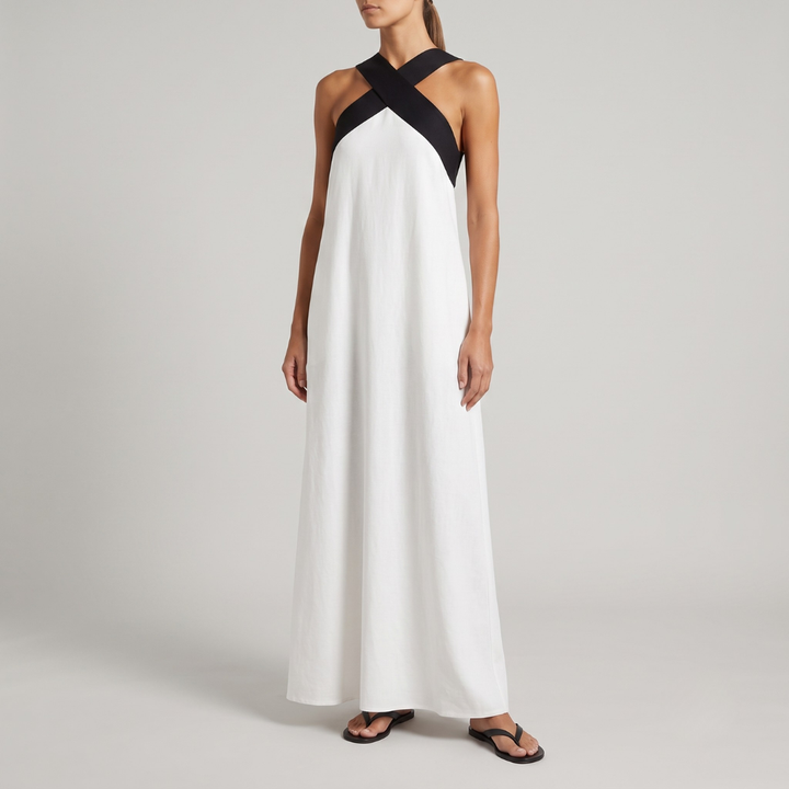 Ruby Breathable Crossed Maxi Dress