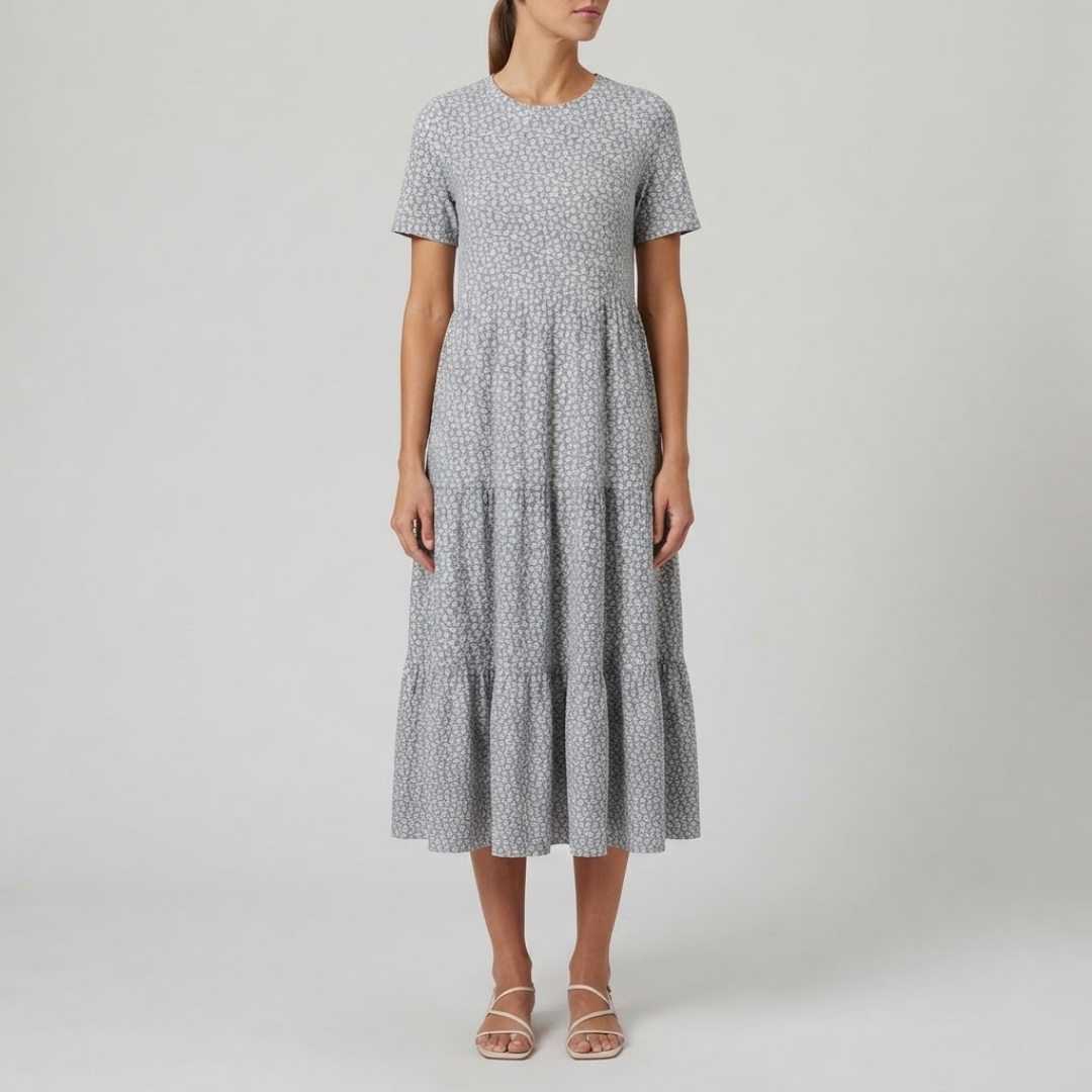 Sofie Casual Floral Print Dress