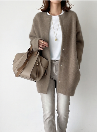 Charlotte Long Cashmere Cardigan