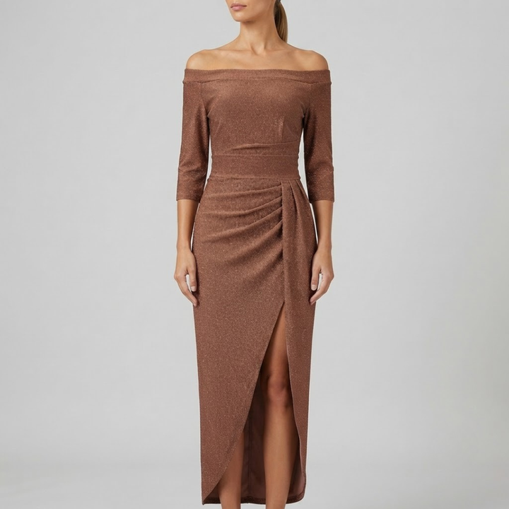 Eirian Off Shoulder Gala Dress