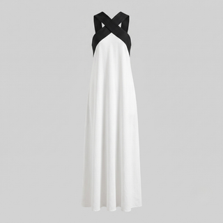 Ruby Breathable Crossed Maxi Dress