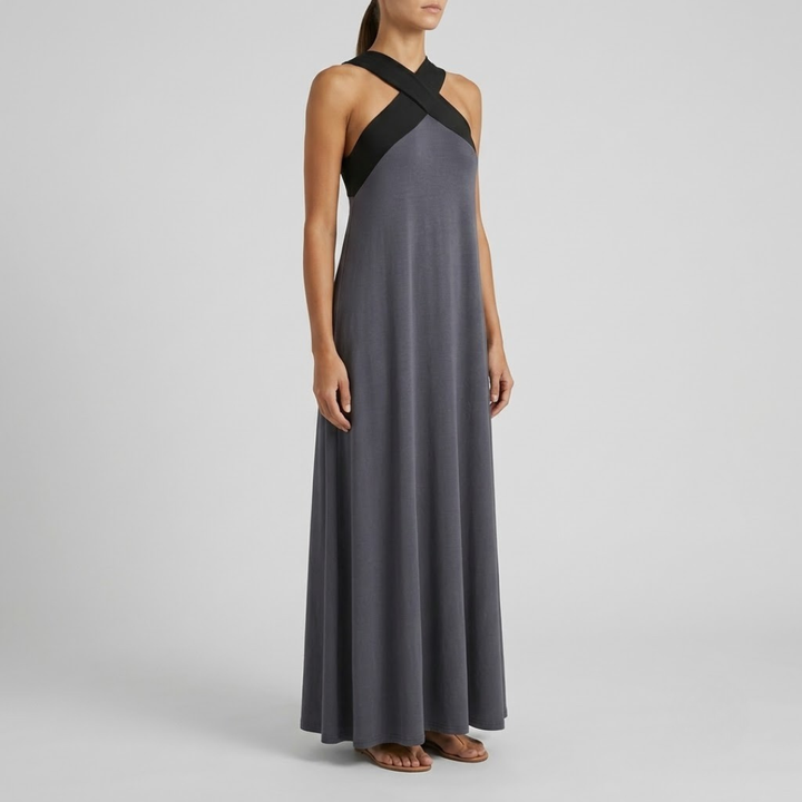 Ruby Breathable Crossed Maxi Dress
