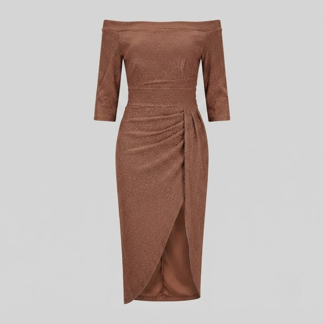 Eirian Off Shoulder Gala Dress