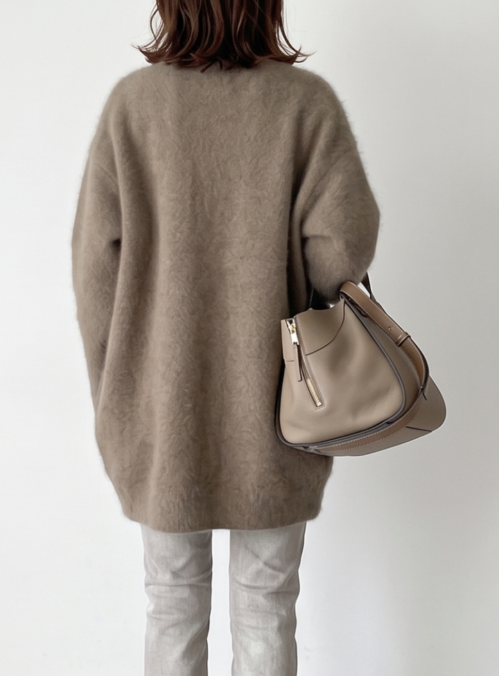Charlotte Long Cashmere Cardigan