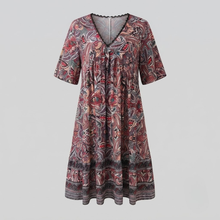 Marie Boho Swing Dress