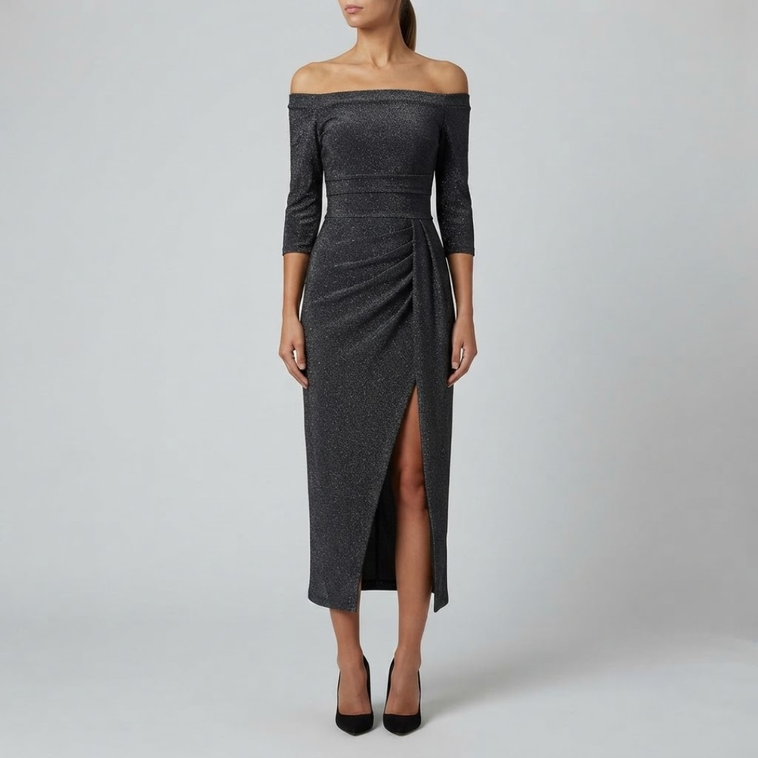 Eirian Off Shoulder Gala Dress