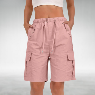 Leanna Comfort Stretch Cargo Shorts