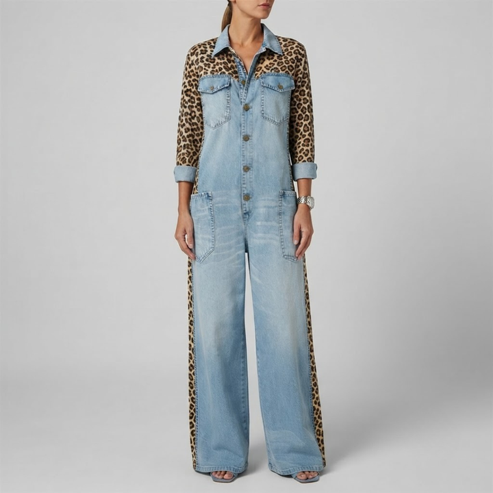 Heidi One Piece Shirt Jumpsuit