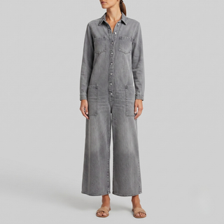 Eileen Casual Denim Jumpsuit