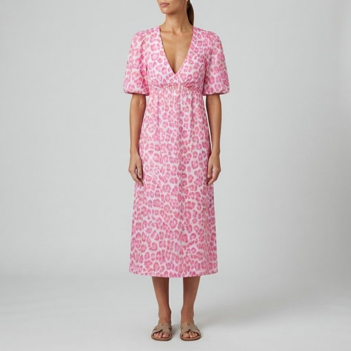 Zahra V-Neck Maxi Dress