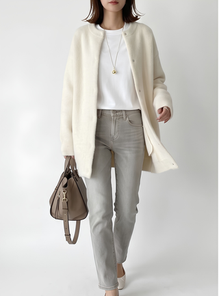 Charlotte Long Cashmere Cardigan