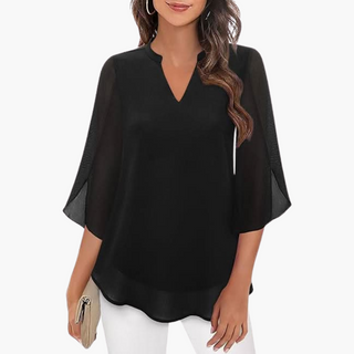 Georgia Stylish Layered Blouse