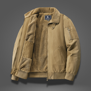 Graham Fleece Bomber Jacket