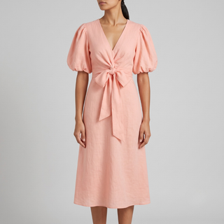 Siena V-Neck Sleeve Dress