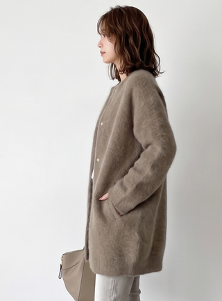 Charlotte Long Cashmere Cardigan