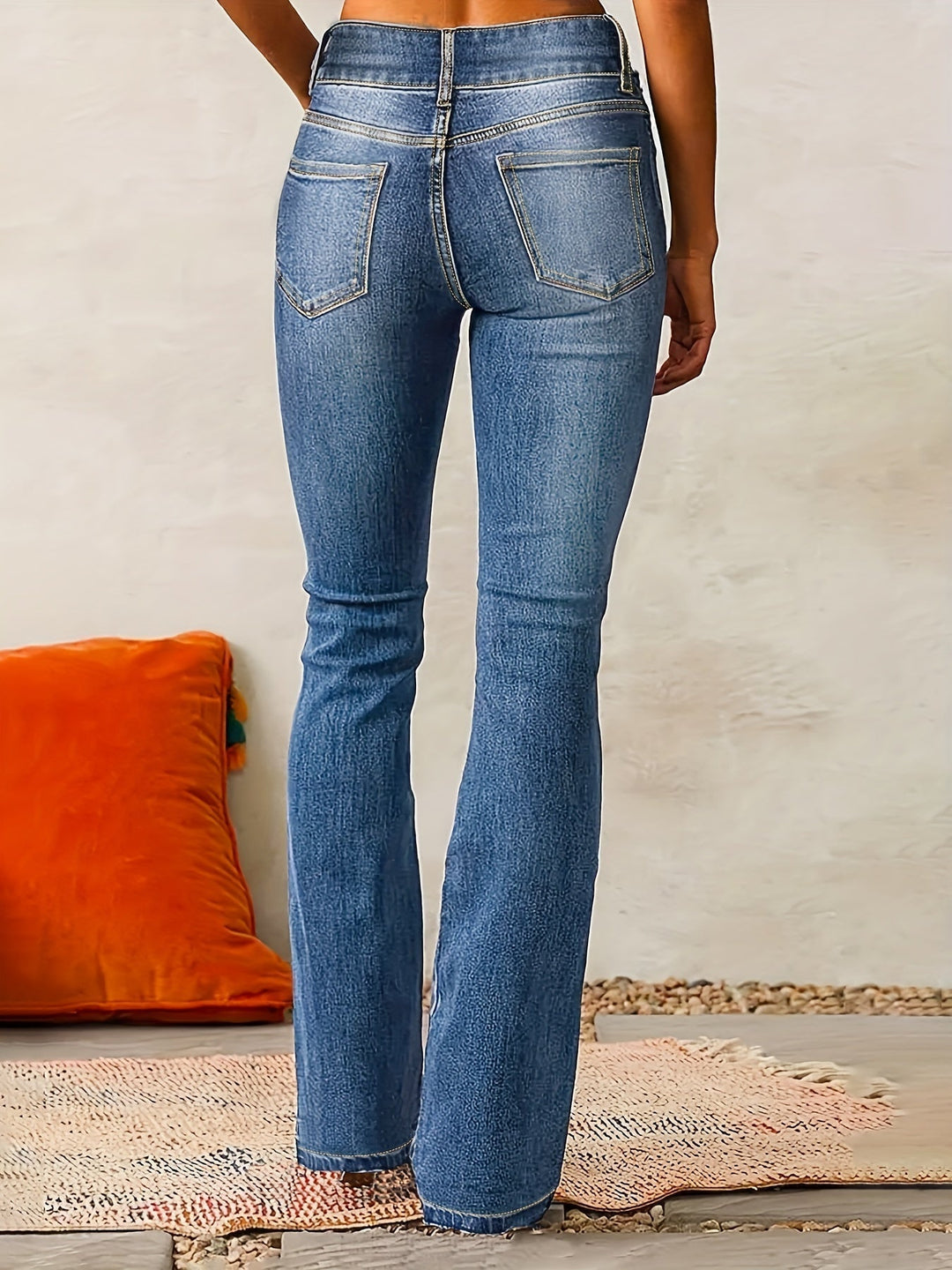 Tierra High Waisted Skinny Jeans with Zipper Detail
