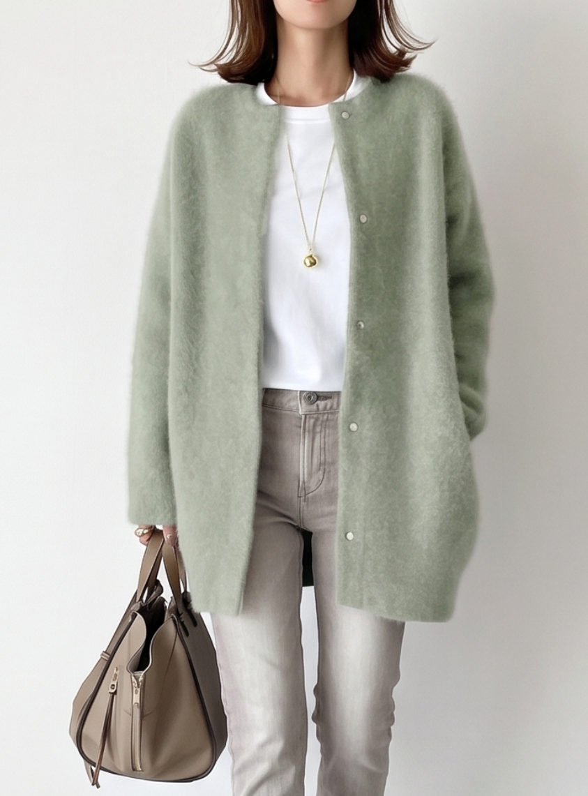 Charlotte Long Cashmere Cardigan
