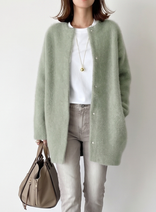 Charlotte Long Cashmere Cardigan