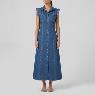 Ellis Plus Size Denim Dress