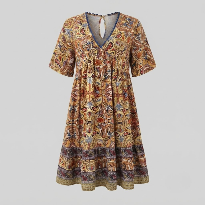 Marie Boho Swing Dress